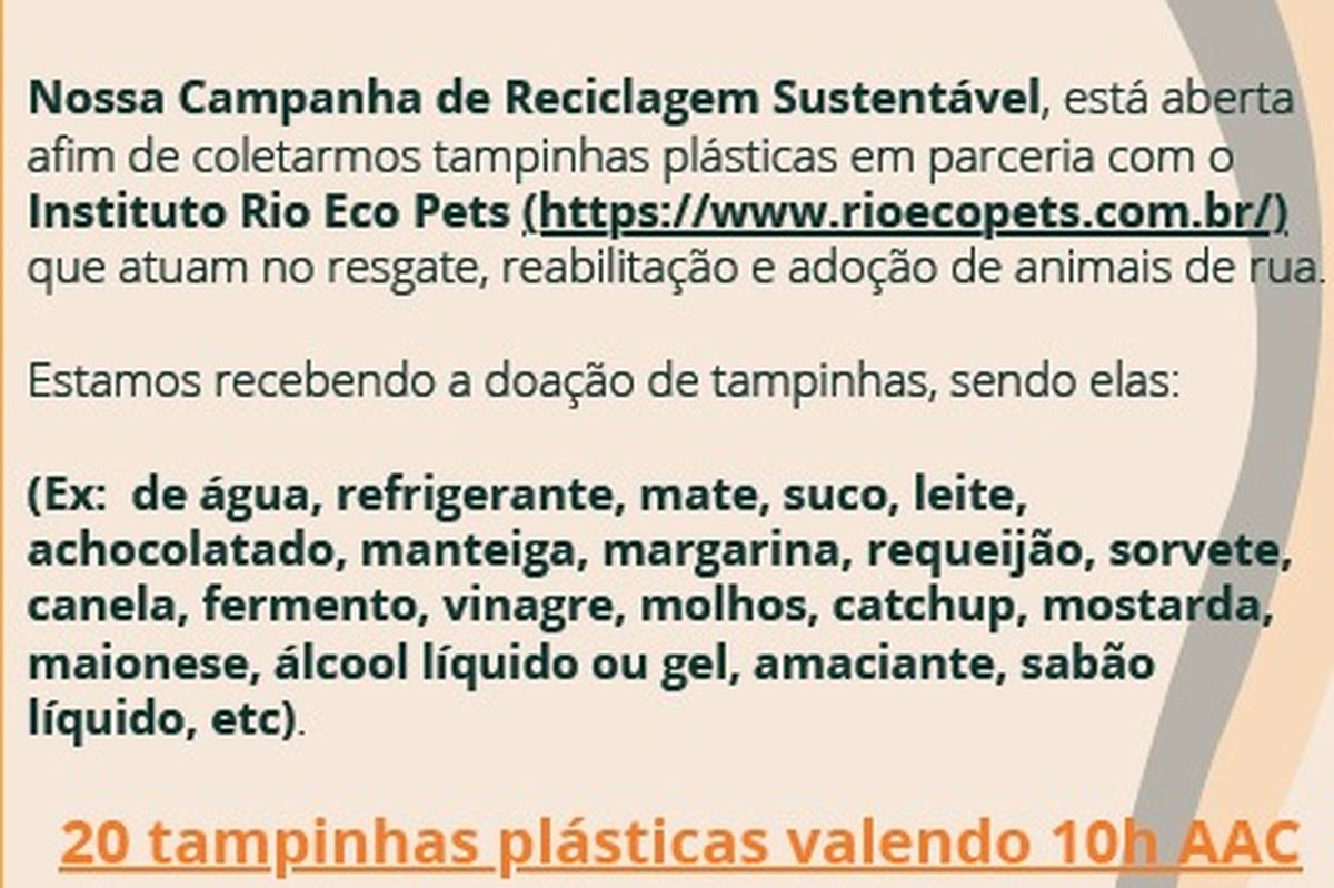 Campanha de Reciclagem Sustentável