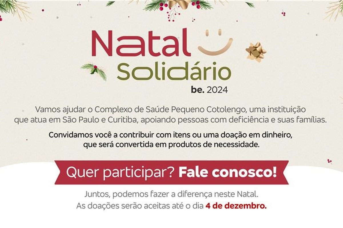 Natal Solidário be. 2024