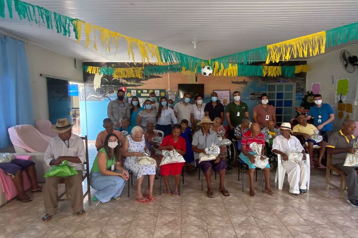 Ação de Natal - Abrigo Frei Pio da Sociedade de São Vicente