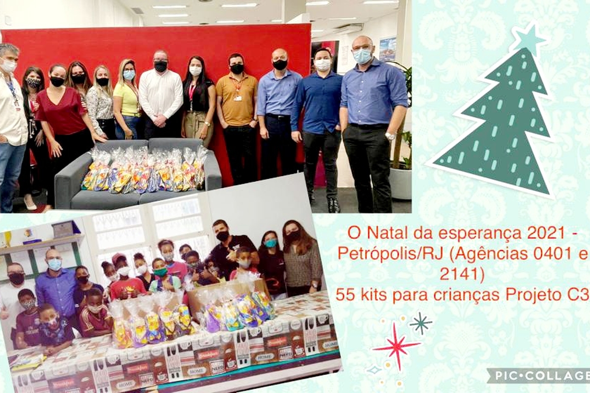 O Natal da Esperança 2021 - Petrópolis/RJ ( Agências 0401 e 2141 )