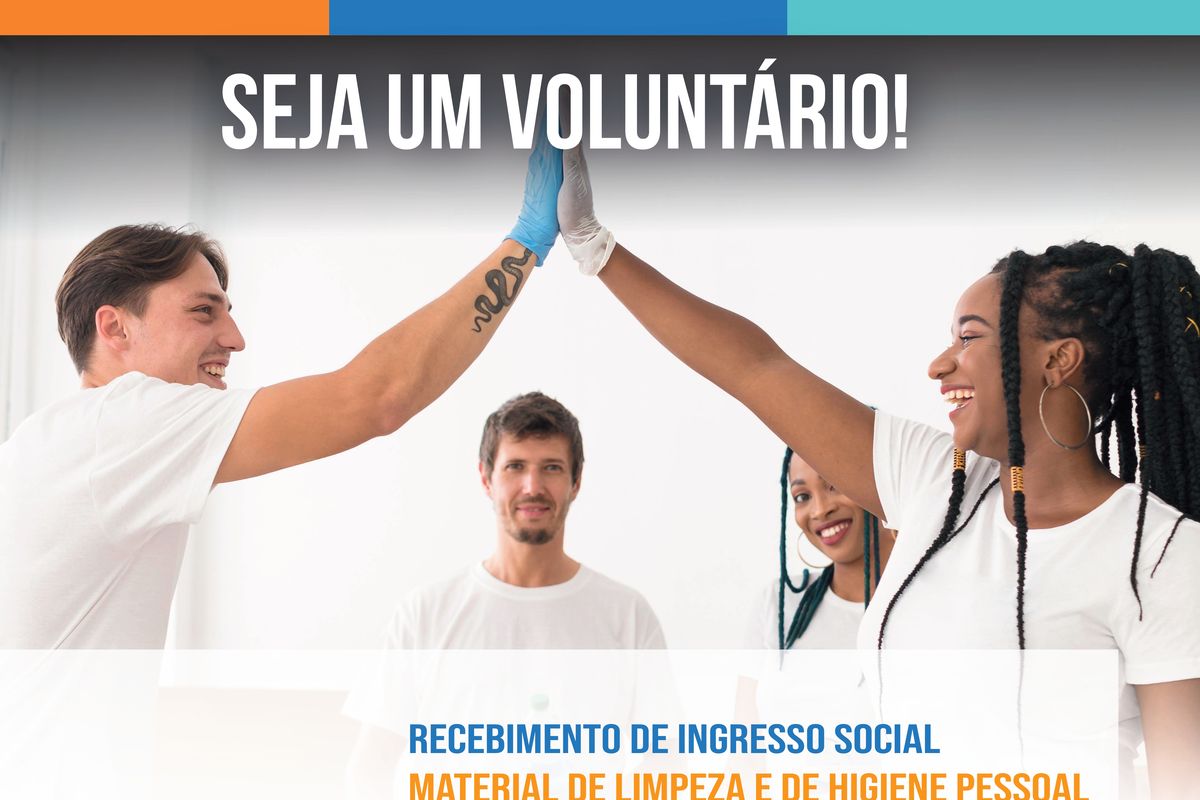 Seja voluntário para receber ingresso social - outubro 2024