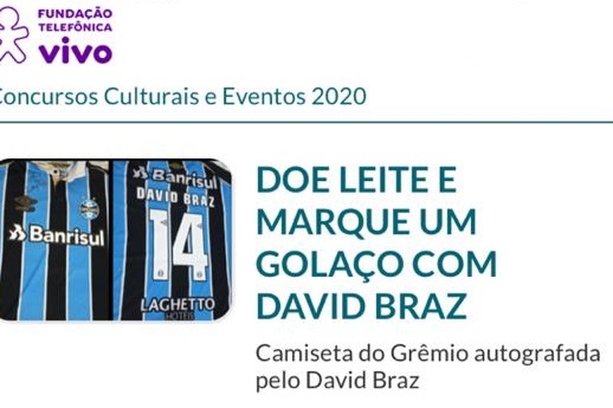 Definição Sorteio Camiseta Grêmio - Youtube