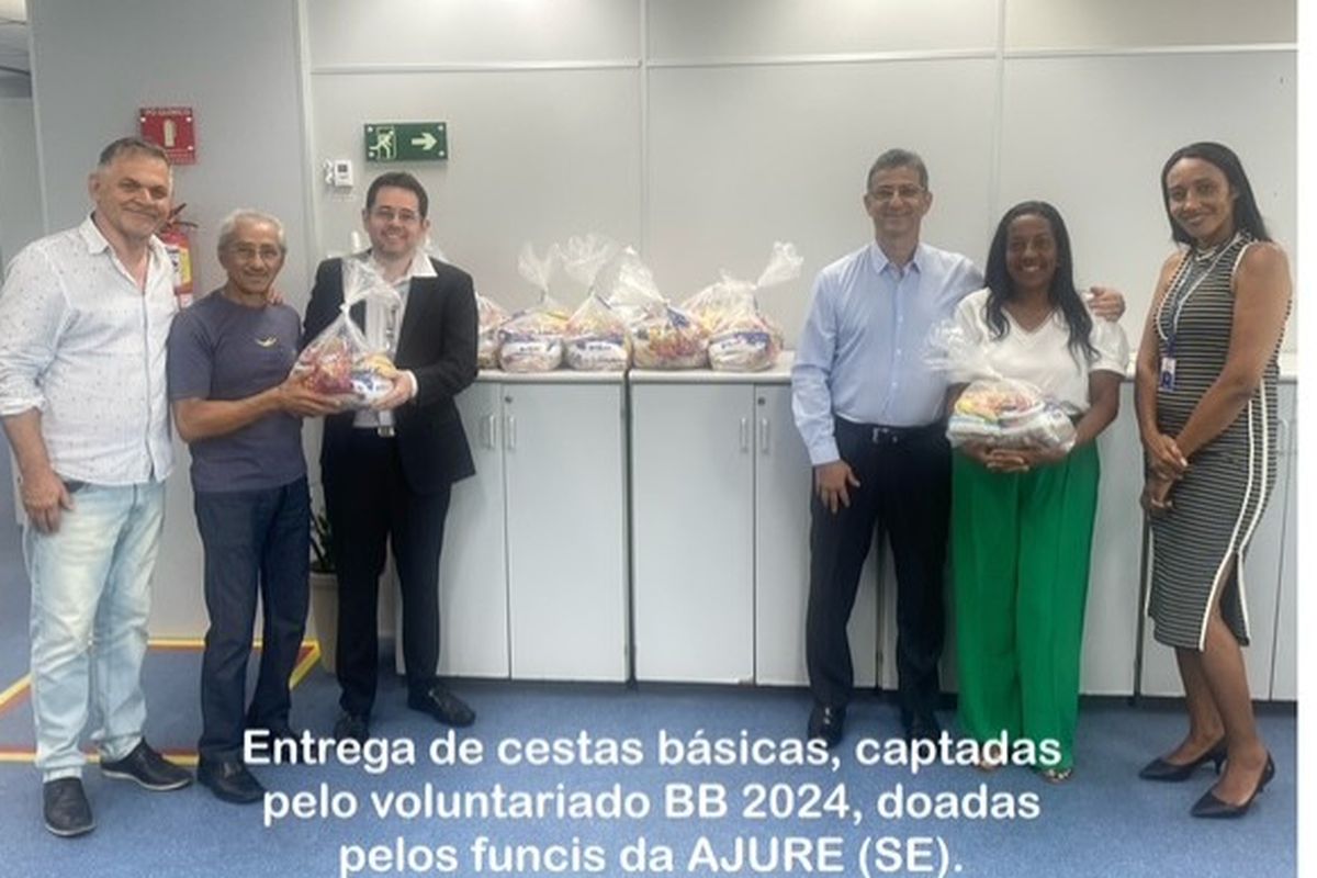 DOAÇÃO DE CESTAS BÁSICAS PARA APABB