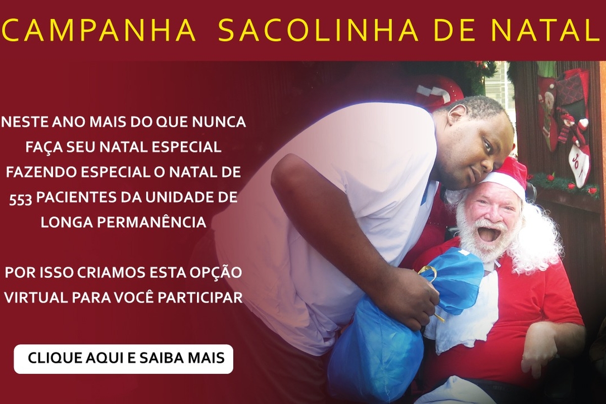 Campanha da Sacolinha de Natal 2020 - Casas André Luiz