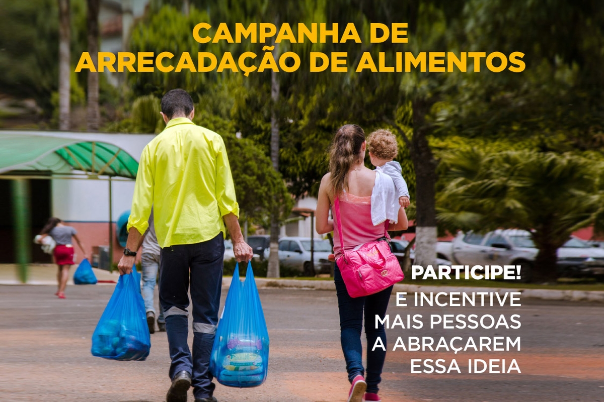 Campanha de Arrecadação de Alimentos -Esc. São Paulo