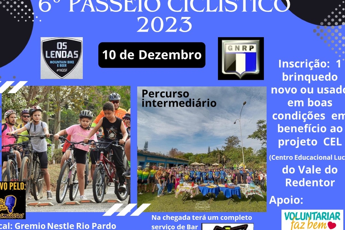 6º Passeio Ciclístico Grêmio Nestlé 2023