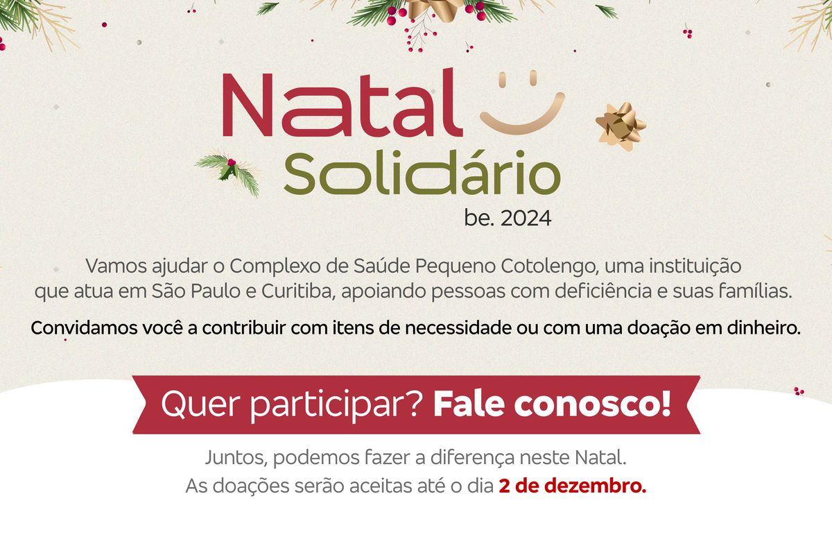 Natal Solidário be. 2024